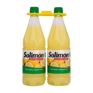 Solimon 스퀴즈드 레몬주스 1L x 2.