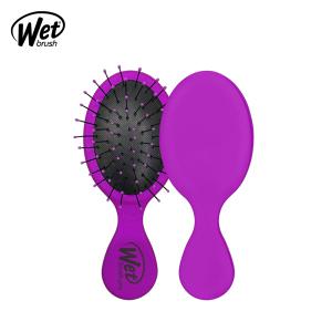 Wet brush 프로 미니 디탱글러 퍼플 헤어브러쉬 드라이 빗 극손상모 두피 마사지