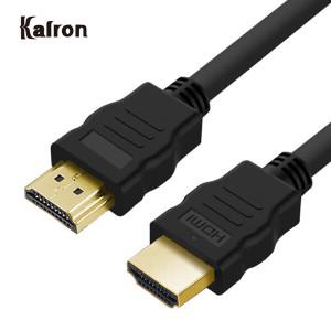 칼론 HDMI 케이블 2.1Ver 8K 초고화질 1M 블랙 컴퓨터 노트북 모니터 TV 연결 선 FUHD 선명 화질 추천