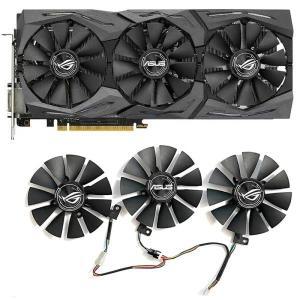 ASUS Strix GTX 1060 OC 1080 1070 1080Ti RX 480 그래픽 카드 팬 쿨러 87mm 6 핀 T129215SU GTX1060 1070