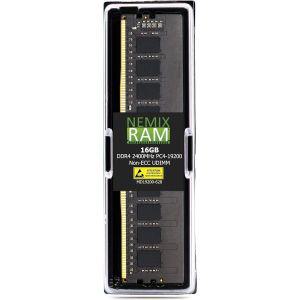 NEMIX 메모리 RAM 16GB(1X16GB) DDR4 2400MHZ PC4-19200 2Rx8 1.2V 288핀 비ECC UDIMM Samsung M378A2K43CB