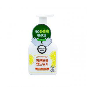 SP_BTM 해피바스 버블 핸드워시 250ml 레몬