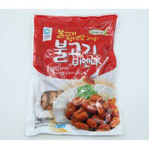 참나무 훈연 불고기 비엔나소세지 1kg (반품불가)