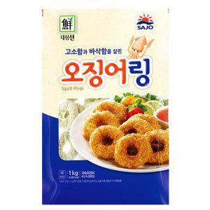 고소하고 바삭한 대림 냉동 오징어링 1kg (반품불가)