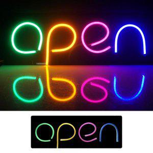 OPEN 실리콘LED 네온간판