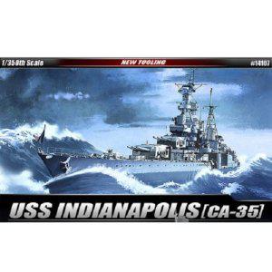 1/350 U.S.S. CA-35 인디아나폴리스 만들기 조립