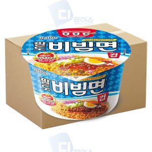 팔도 비빔면컵 115g 24개 큰컵 사발면 컵라면