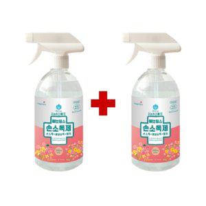 원쁠원(1+1) 에브링스 향기나는 손소독제 500ml+500ml