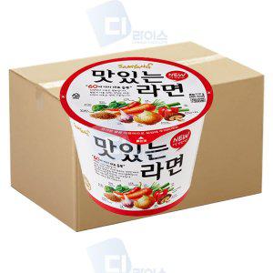 삼양 맛있는라면 112g 큰컵 24개 큰사발 컵라면 간식