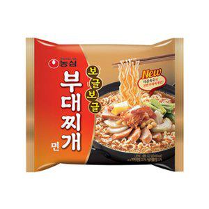 농심 보글보글부대찌개면 32봉