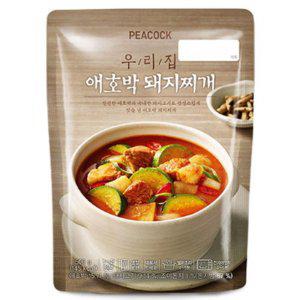 얼큰한 냉장 우리집 애호박돼지찌개 500g (반품불가)