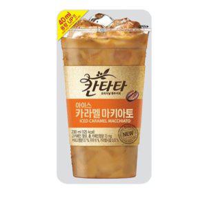 칸타타 파우치 카라멜 마키아토 230ml 10팩 1박스