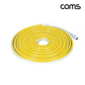 LED 슬림형(줄 띠형 보급형)DC 12V 전원 5M Yellow