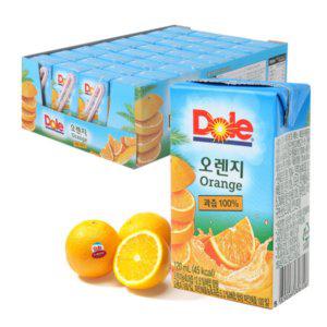 Dole 돌 오렌지주스 120ml X 32팩