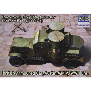 1/72 British Armoured Car Austin MK IV WWI Era