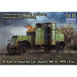 1/72 British Armoured Car Austin MK III WWI Era