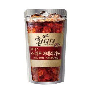 음료수 칸타타 파우치 아이스 스위트 아메리카노 230ml 10팩 1박스