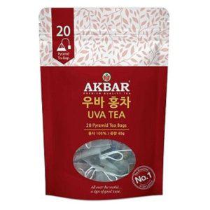 우바 홍차 삼각20티백 UVA Akbar 애프터눈티 다과