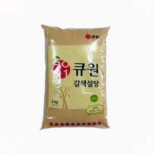 삼양큐원 갈색설탕(중백) 3kg