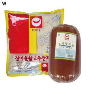 장마을 고추장키트 메주가루900g+소금900g+조청3.75kg (반품불가)