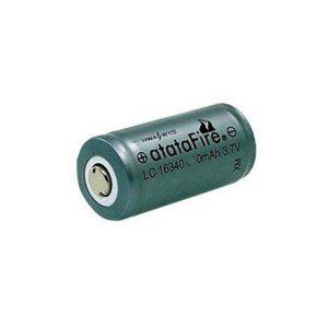 아타타파이어 3.7V 충전용 배터리 16340 보호 650MAH