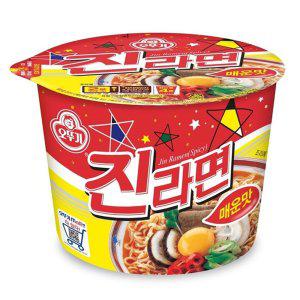 오뚜기 진라면 매운맛 큰컵 110gx12컵