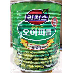 오이피클 슬 리치스 3Kg 업소 식당용 업소용 식당