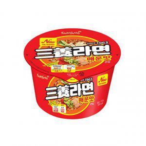 삼양라면 매운맛 큰컵 6개