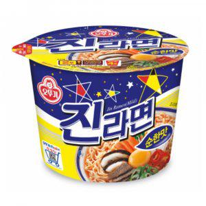 오뚜기 진라면 순한맛 큰컵 12개