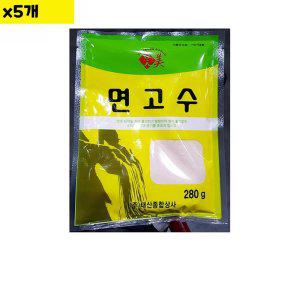 식자재 도매) 면기능강화제(면고수 280g) x5개