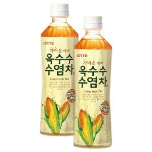 롯데 옥수수수염차 500ml 24PET