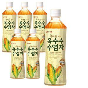 롯데 옥수수수염차 500ml 6PET