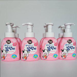 애경 샤워메이트 말랑카우 버블핸드워시 300ml 8개