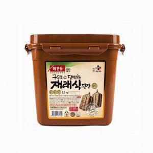 요리친구 해찬들 재래식 된장 6.5kg