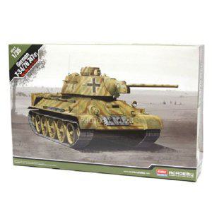 1/35 독일 노획형 T-34/76 747 프라모델 탱크 전차