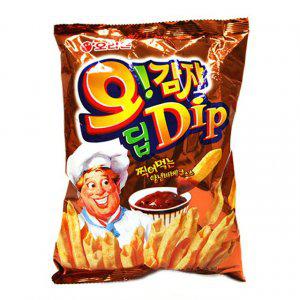 오리온 오감자 딥바베큐 50g X 4개