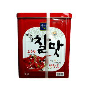 미소찬 찰맛 고추장 14kg (반품불가)