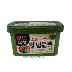 청정원 순창 양념듬뿍 쌈장 1kg (반품불가)