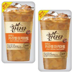 롯데 칸타타 아이스 카라멜마키아토 230ml x 20개