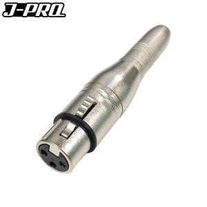 J-PRO JC09 XLR 캐논 암-TS 55잭 암 변환 젠더 커넥터