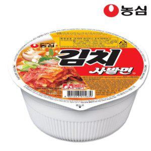 농심 컵라면 김치 사발면 소 86G x 24EA 1박스