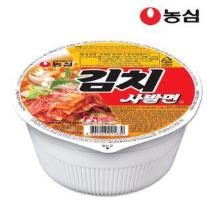 농심 컵라면 김치 사발면 소 86G x 6EA 1박스