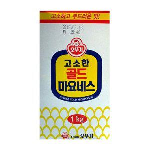 푸드) 오뚜기 골드 마요네즈(비닐) 1kg