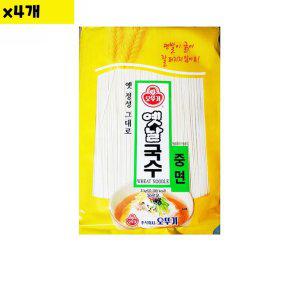 식자재 식재료 도매 중면국수 오뚜기 3Kg  x4개