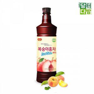 광야식품 복숭아홍차 베이스 970ml X2