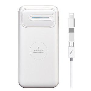 보조배터리 PD 20W 15W 무선충전 10000mAh 화이트 (반품불가)