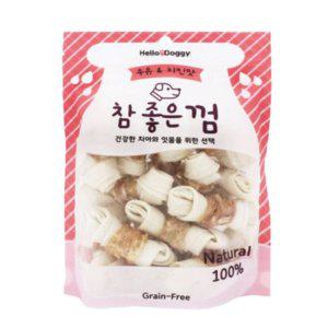 헬로도기 참 좋은껌(우유+치킨맛 15p)