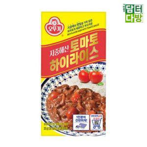 오뚜기 지중해산 토마토 하이라이스 고형 200g x 4개