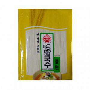 푸드) 오뚜기 옛날국수 중면 3kg(4ea)(1box)