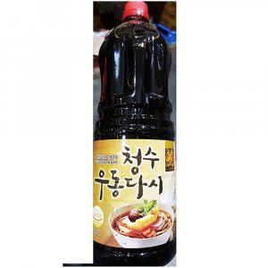 업소용 식당 식자재 주방 재료 우동다시 청수 1.8L X8